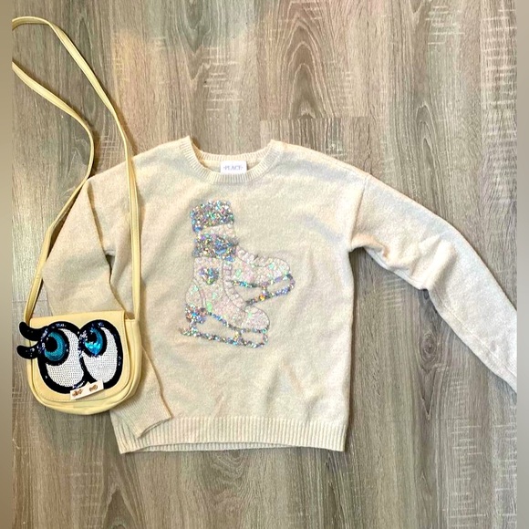 Children’s Place Figure Skating Sweater - Picture 2 of 4